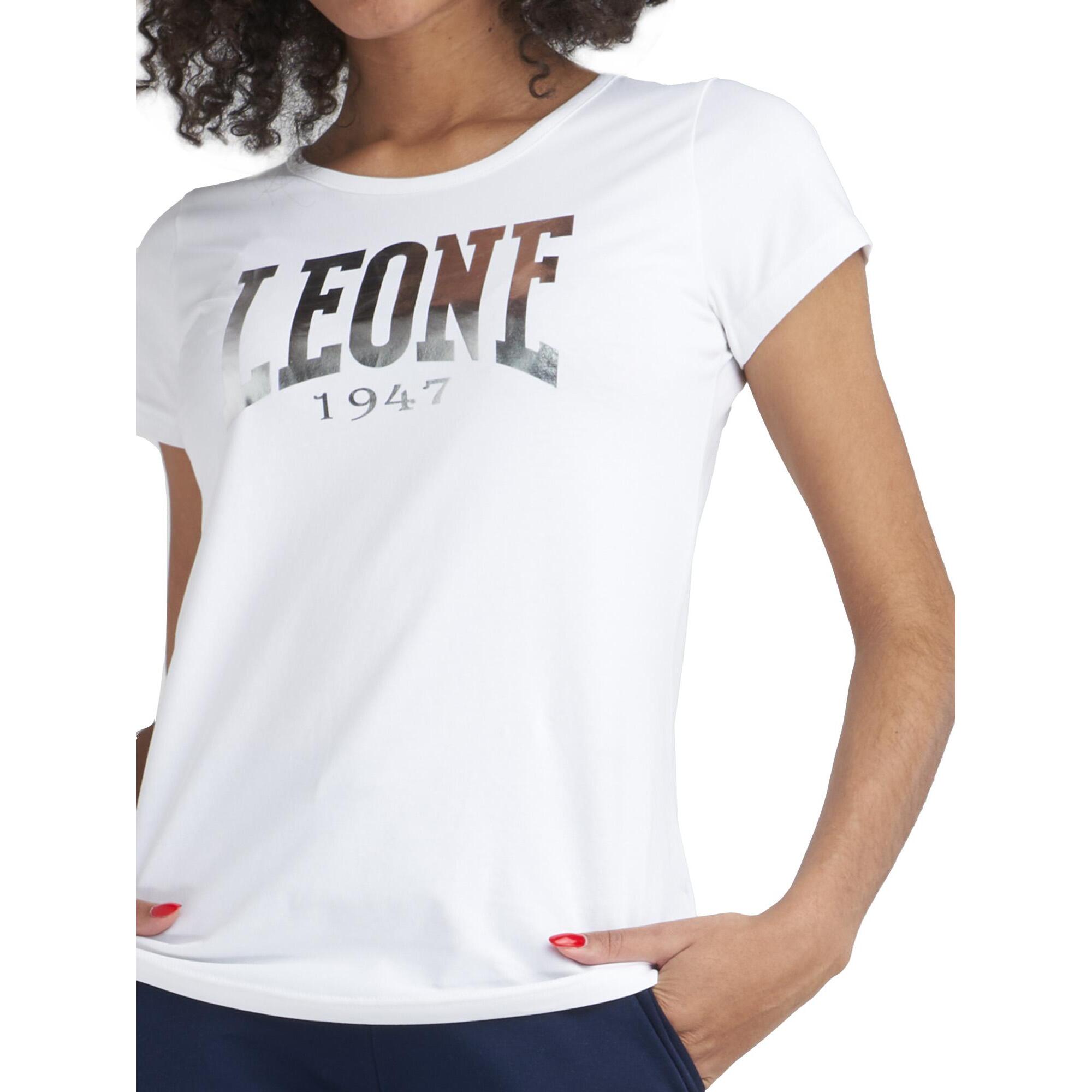 T-shirt maxi logo donna con maniche corte Training