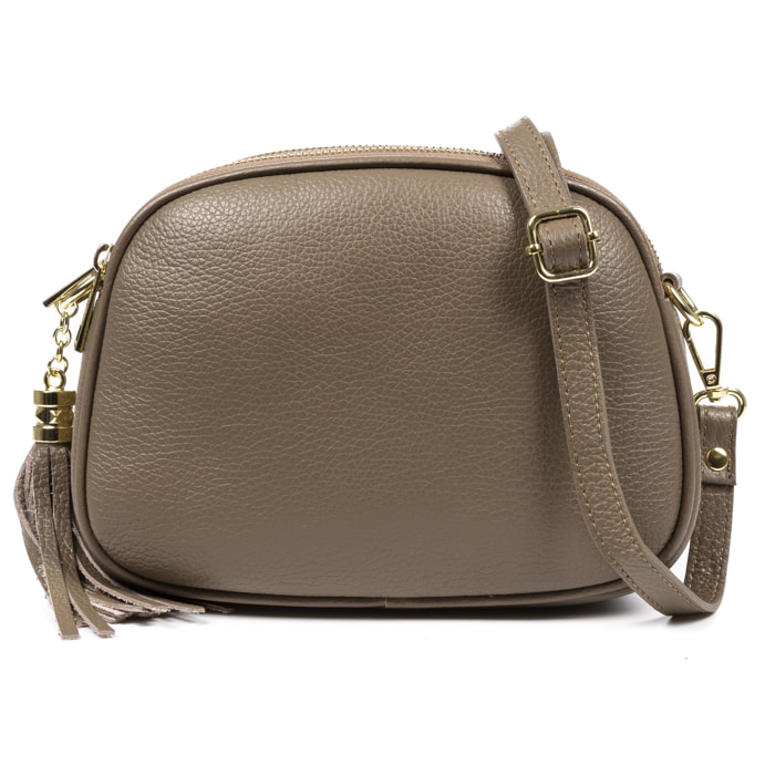 Aliminusa bolso bandolera Mujer. Piel auténtica Dollaro.