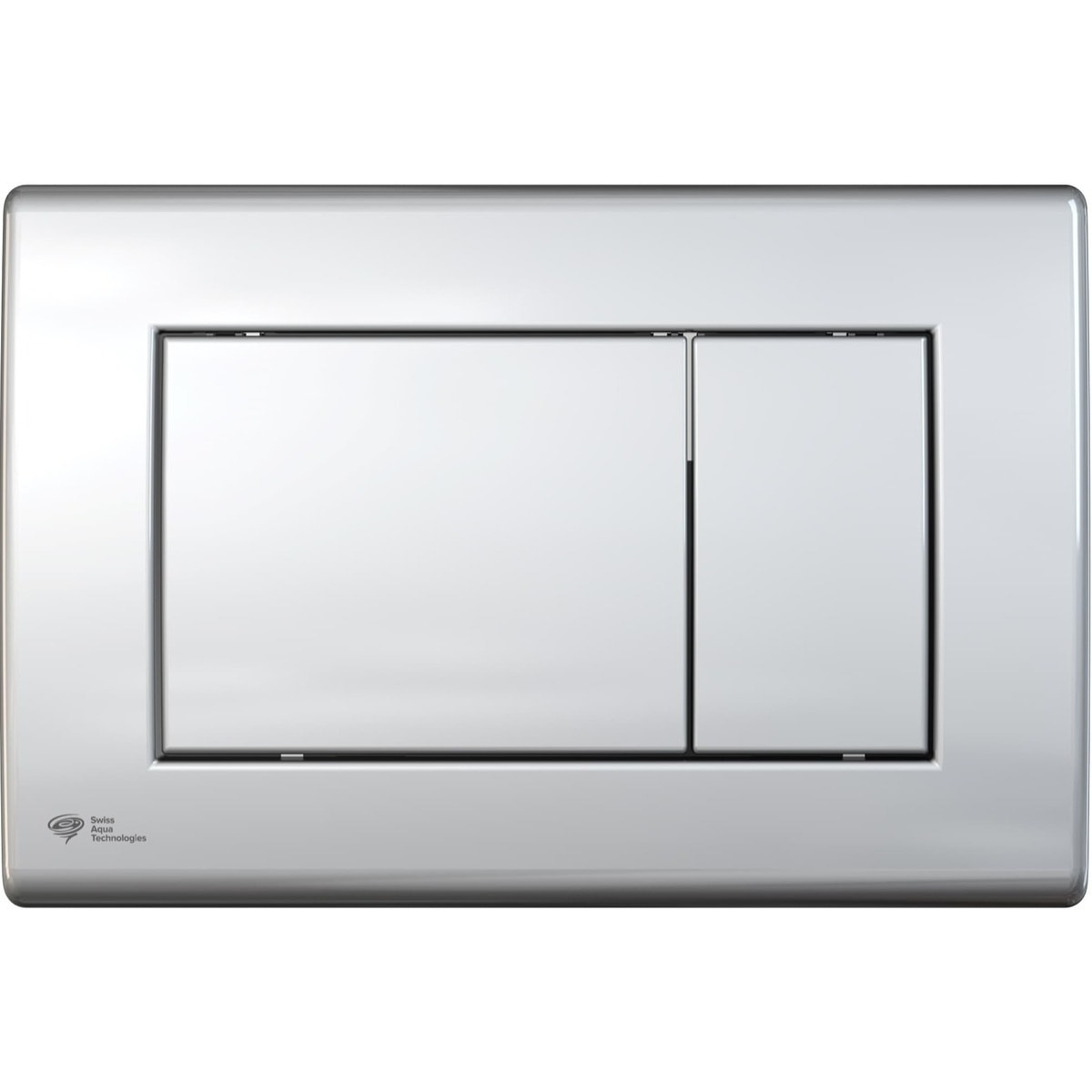 Plaque de commande en plastique, Chrome brillant (SATAT21)
