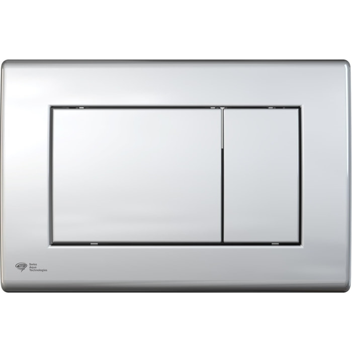 Plaque de commande en plastique, Chrome brillant (SATAT21)