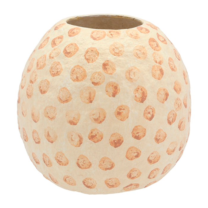 Vase Tana Crème/Nougat