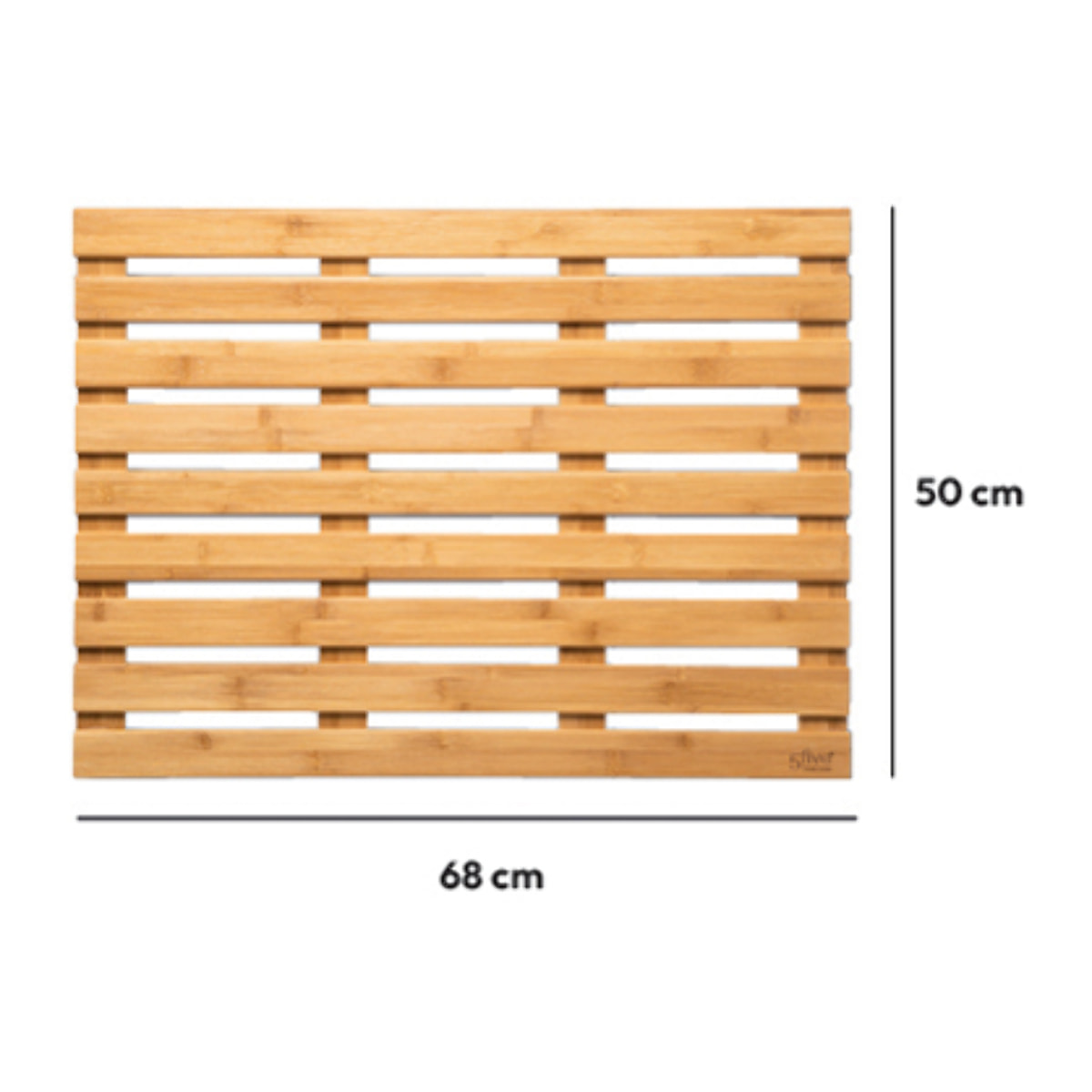 Caillebotis 50x68cm Bambou