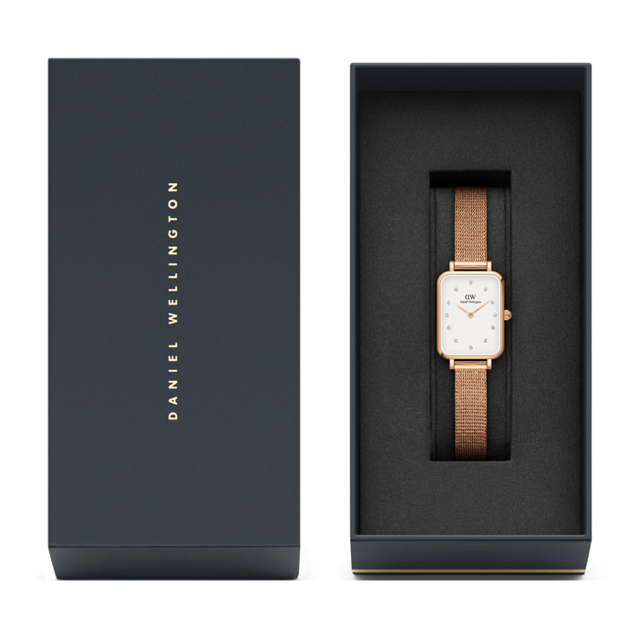 Reloj Daniel Wellington DW00100527 Mujer Analogico Cuarzo con Correa de Acero inoxidable