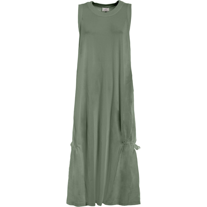 DEHA - Vestito lungo ADJUSTABLE LONG DRESS in Lino per donna