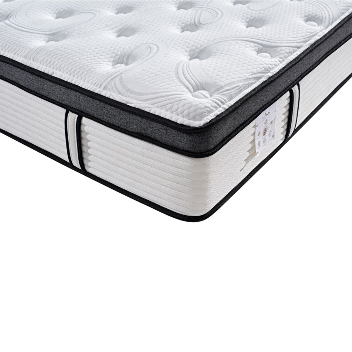 Matelas Carlton | 32cm | Latex, Mémoire de forme et Ressorts ensachés | Réduction des points de pression