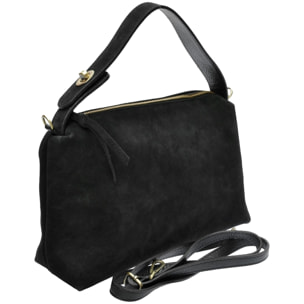 Borsa a tracolla Isabella Rhea Nero