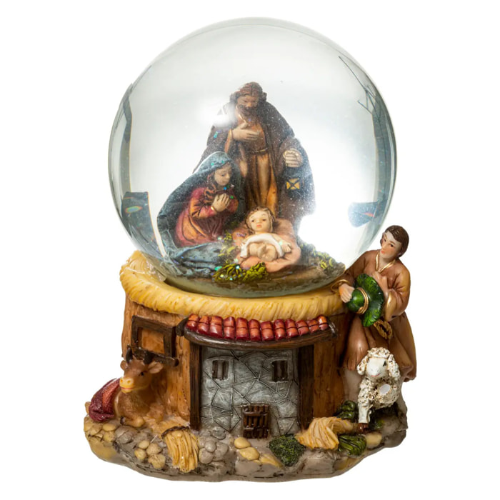 Décoration Boule de Neige CDN 120 mm