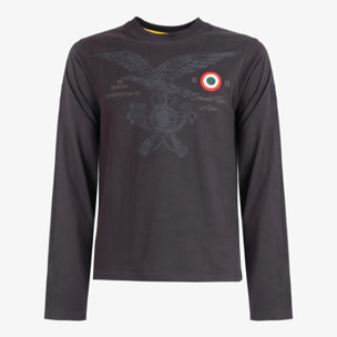 T-Shirt Uomo W4F722 Esercito