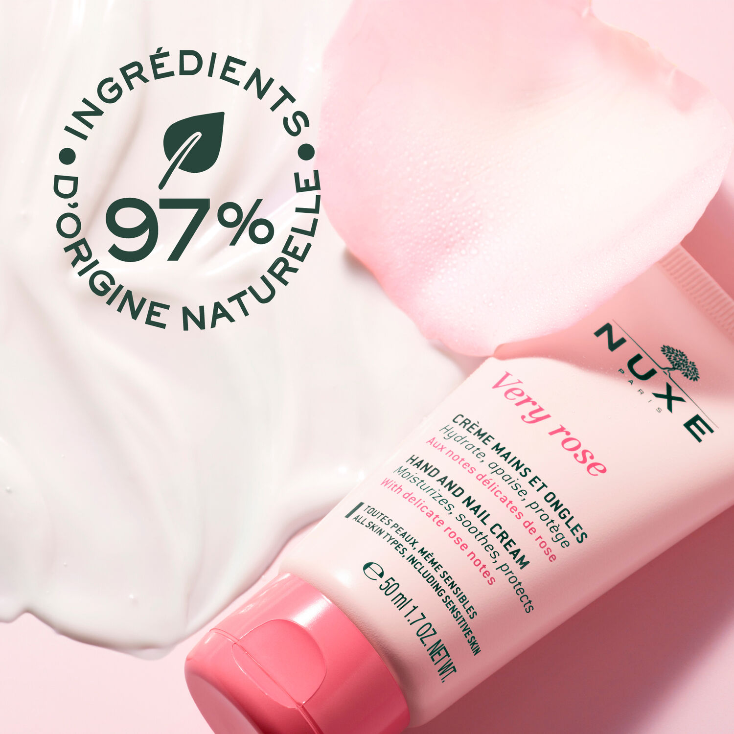 Very Rose - Crème mains et ongles 50 ml