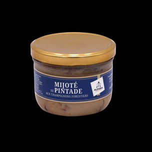 2 x Mijotés de pintade aux champignons forestiers - 2x360g - France - Aldabia