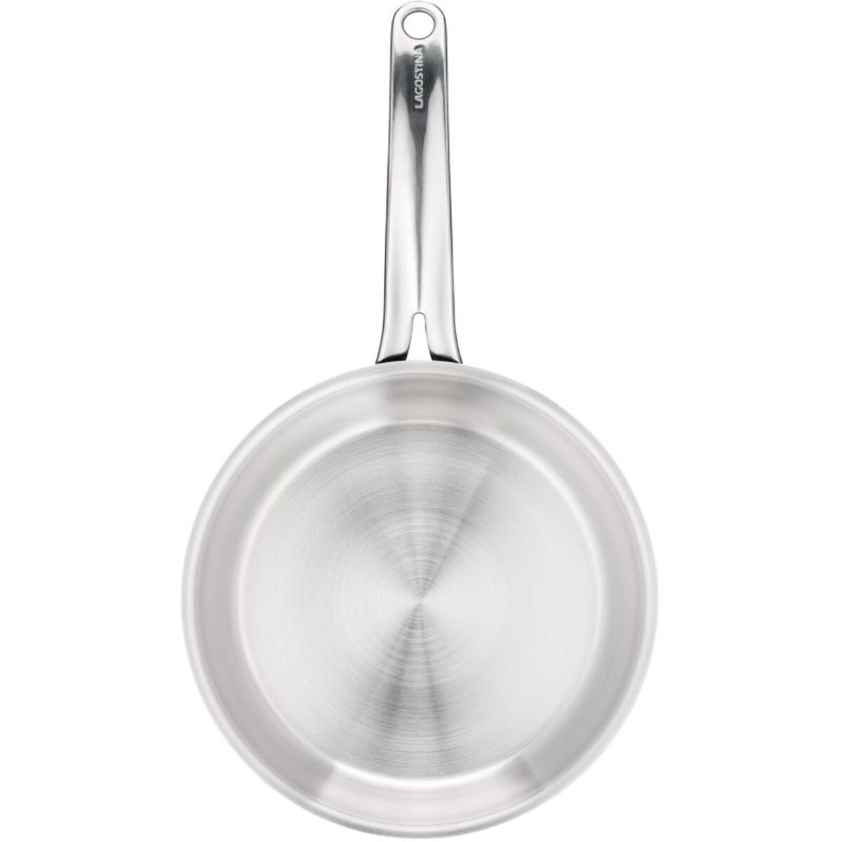 Poêle LAGOSTINA 2 poeles inox La Prima 24-28 cm