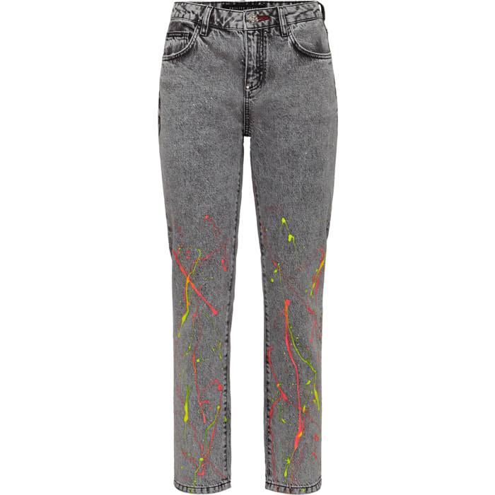 PHILIPP PLEIN Vaqueros Boyfriend Fit