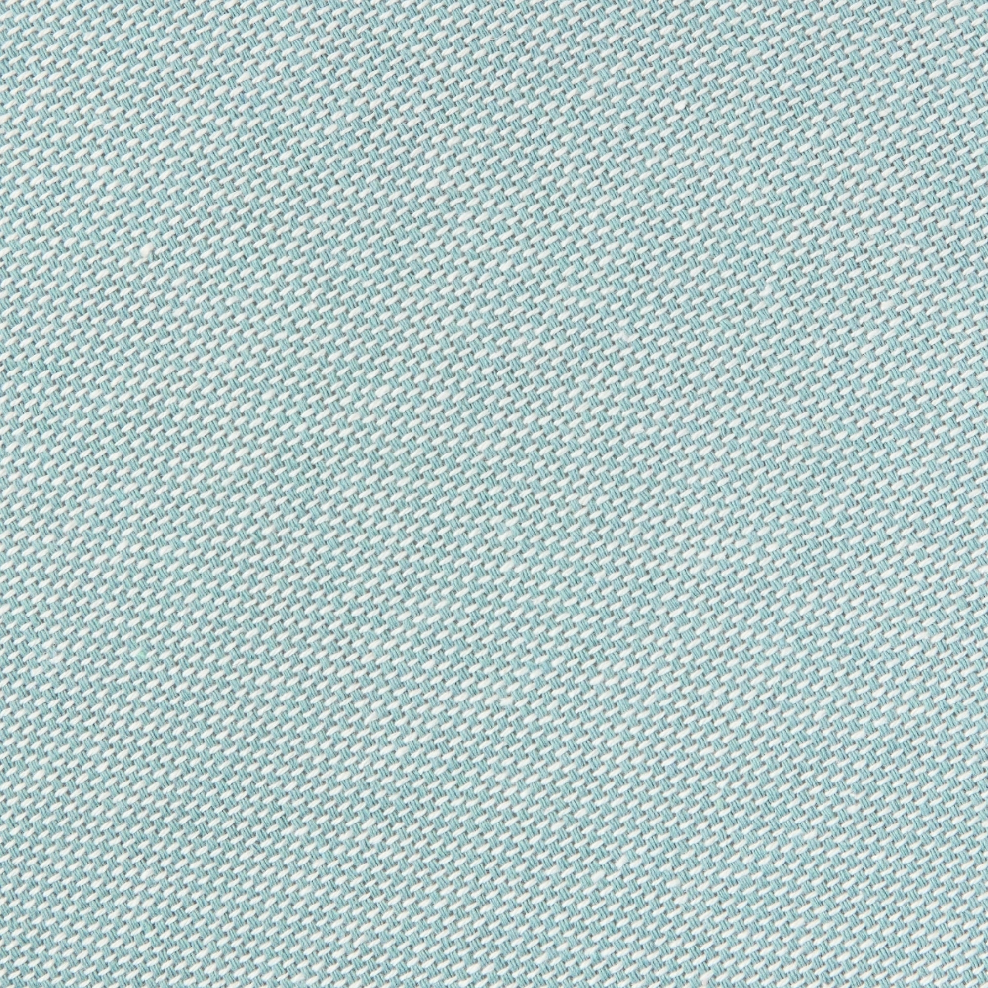 Funda de quadrant bicolor con flecos Chicham color agua marina Hilo reciclado