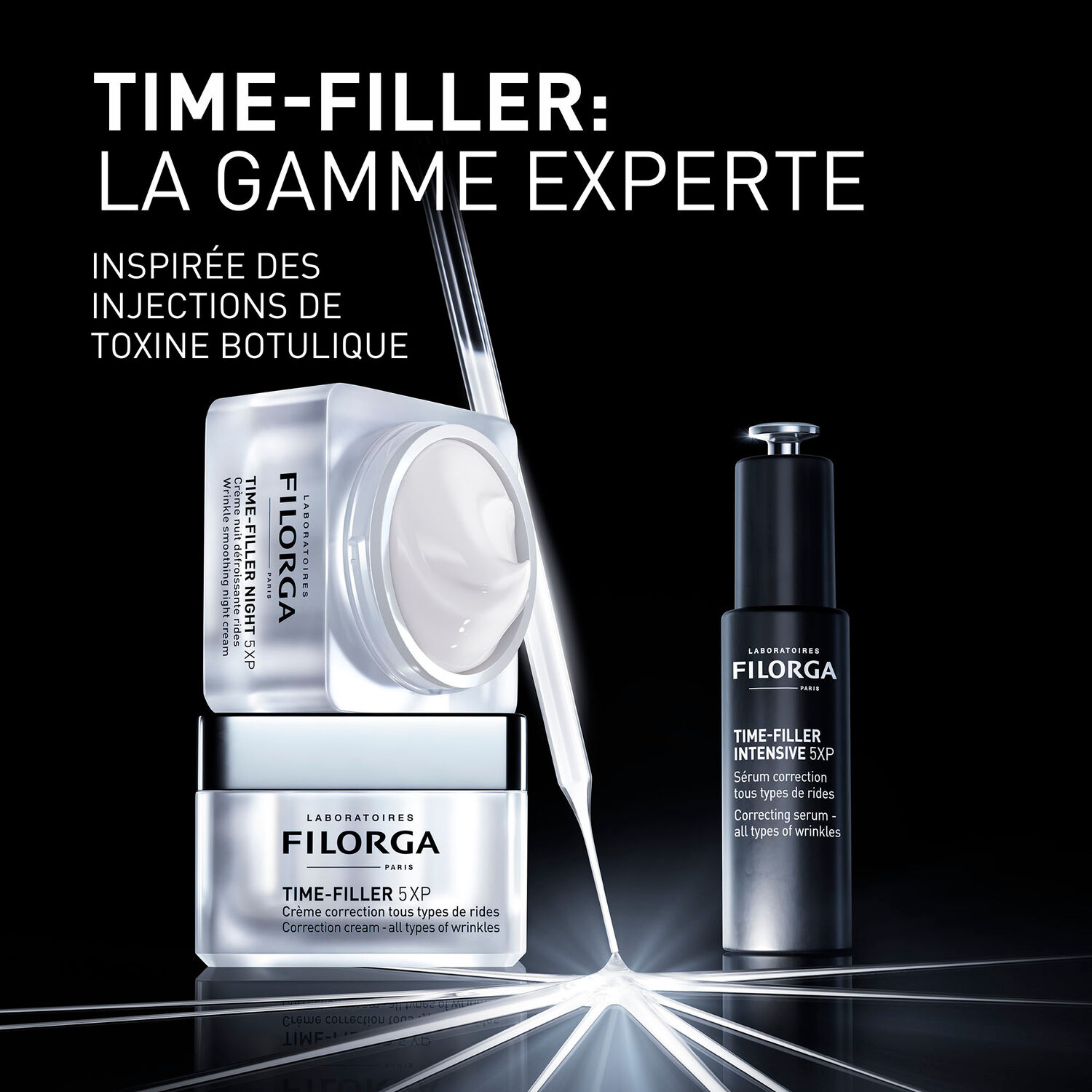 Time-Filler Night 5XP - Crème nuit défroissante rides 50 ml