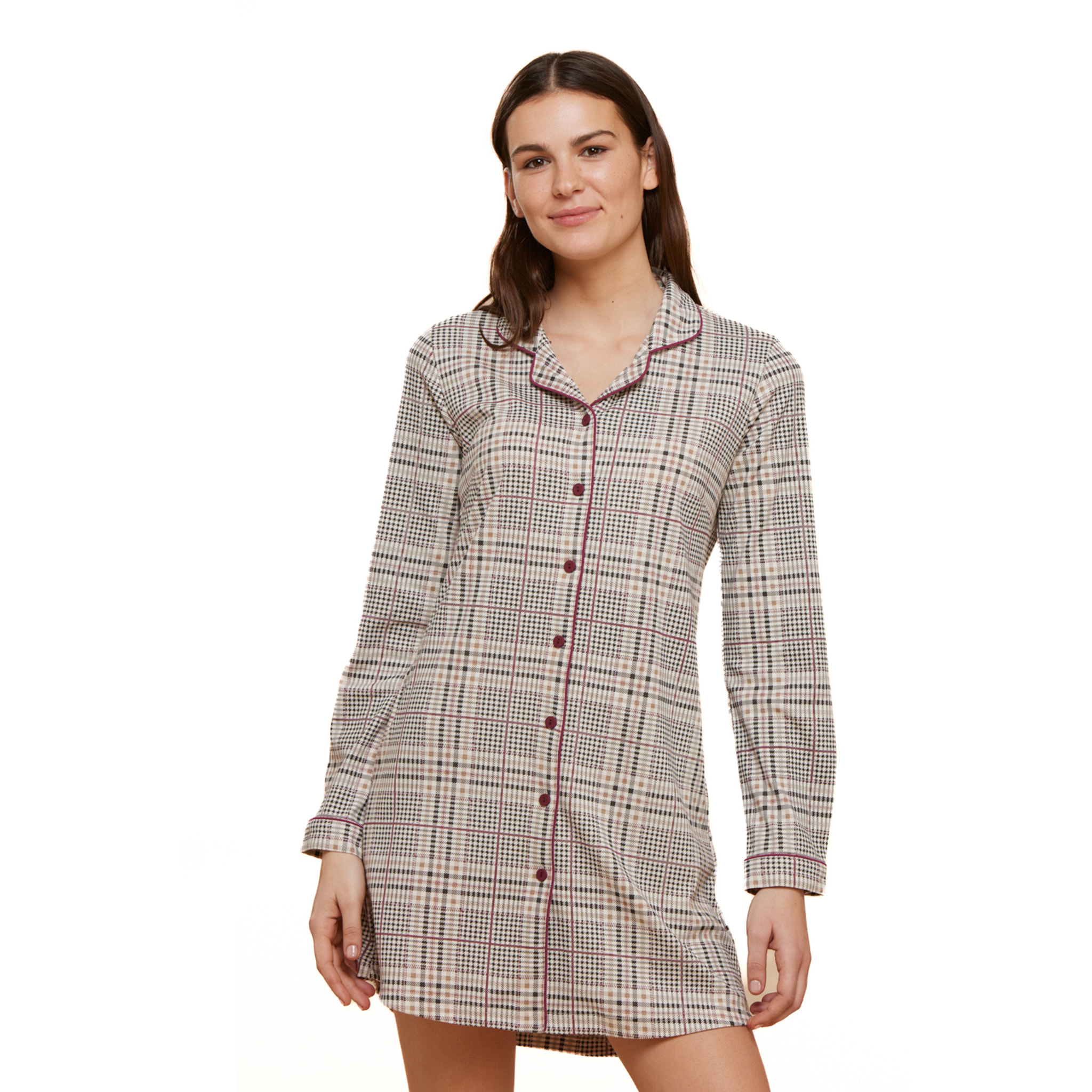 Camicia da notte caldo cotone yuppie Noidinotte