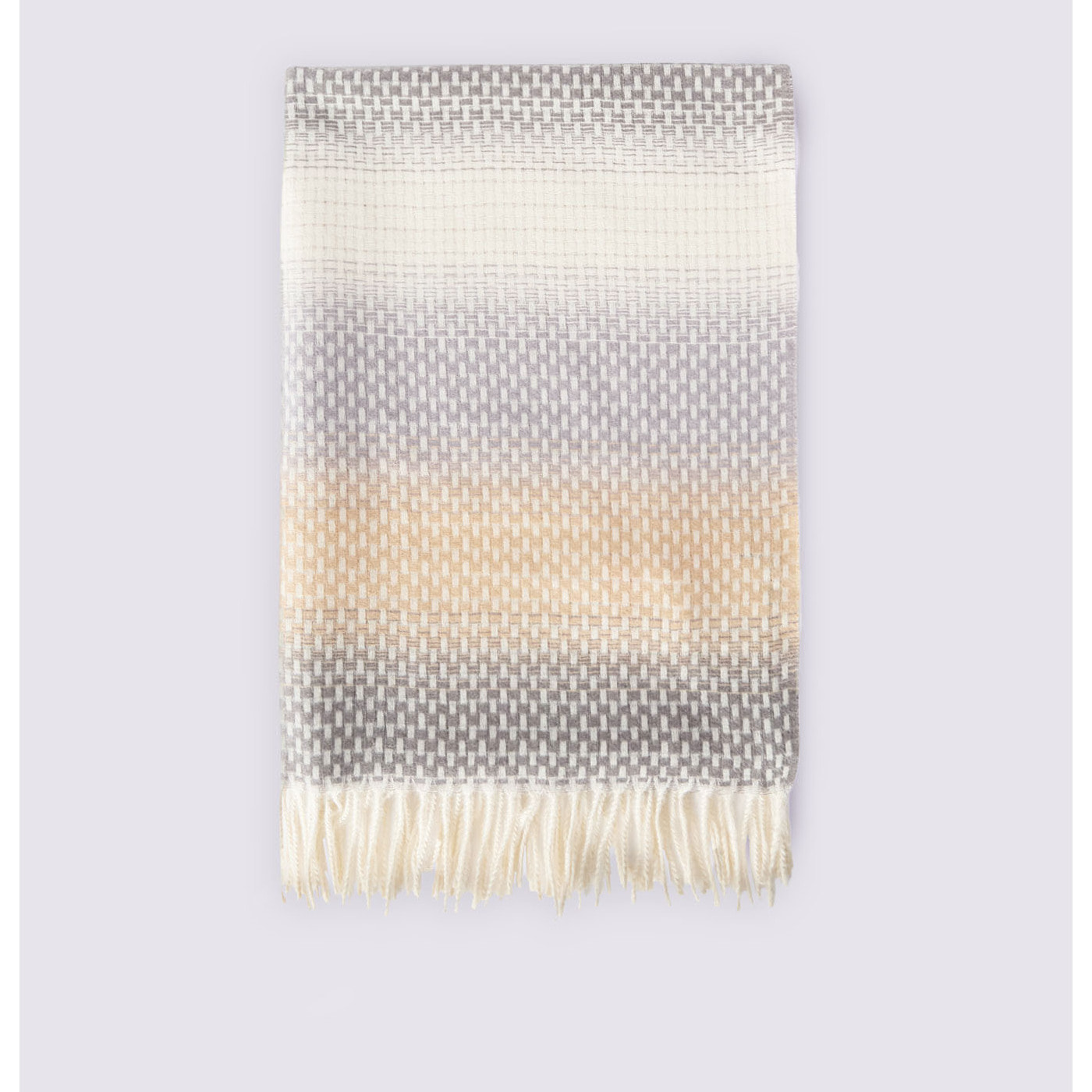 Fiorella Rubino - Sciarpa con frange - Grigio