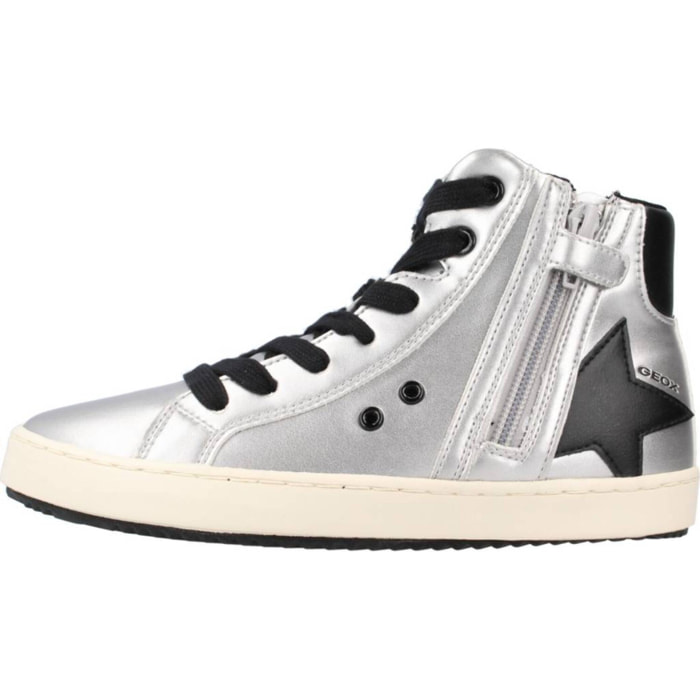 Zapatillas Niña de la marca GEOX  modelo J KALISPERA GIRL PLATA
