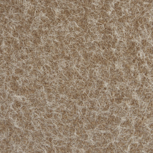 Chauffeuse tissu effet alpaca 3 places. beige. style contemporain. L 91 x P 105 x H 72cm