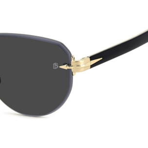 Gafas de Sol David Beckham DB 7144/S RHL IR de Metal Hombre 55 mm