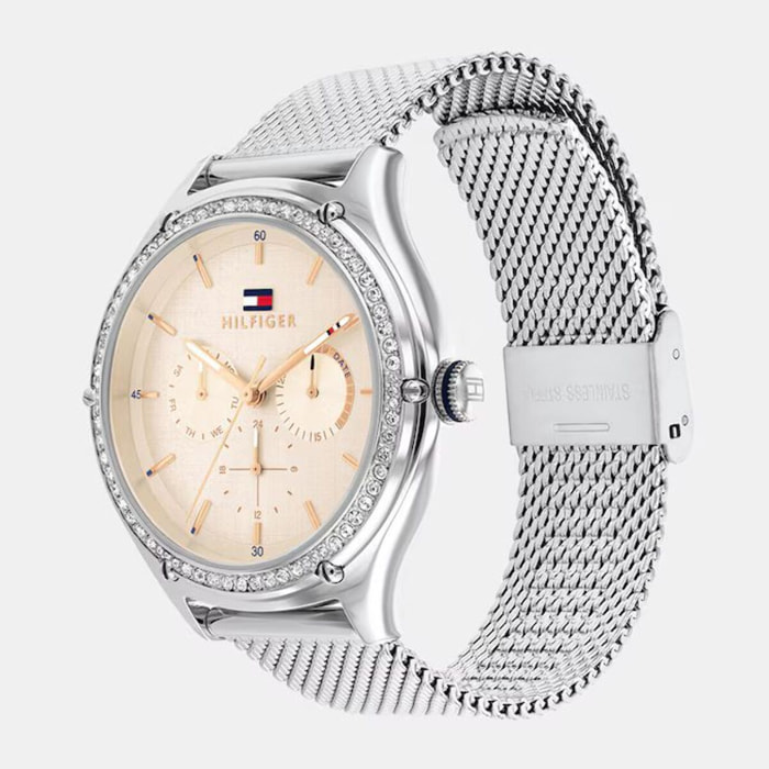 Reloj Tommy Hilfiger 1782654 Mujer Analogico Cuarzo con Correa de Acero inoxidable