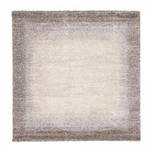 Tapis épais et moelleux Kude, motif faux uni