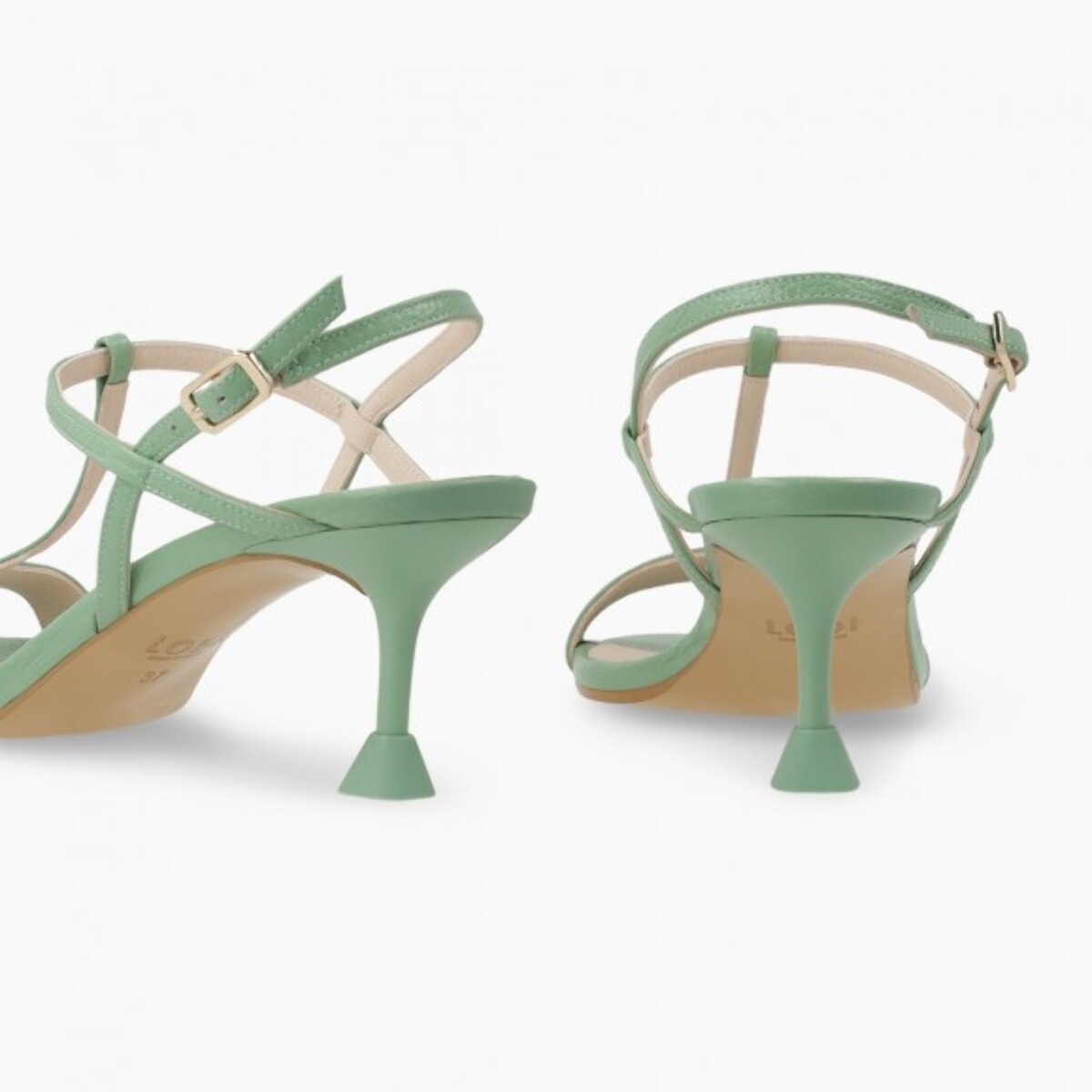 SANDALIAS VERDES JABART-X