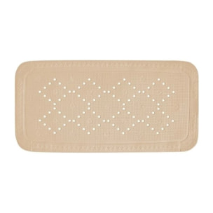 Tapis Fond de baignoire PVC ALASKA Beige Bahamas Spirella