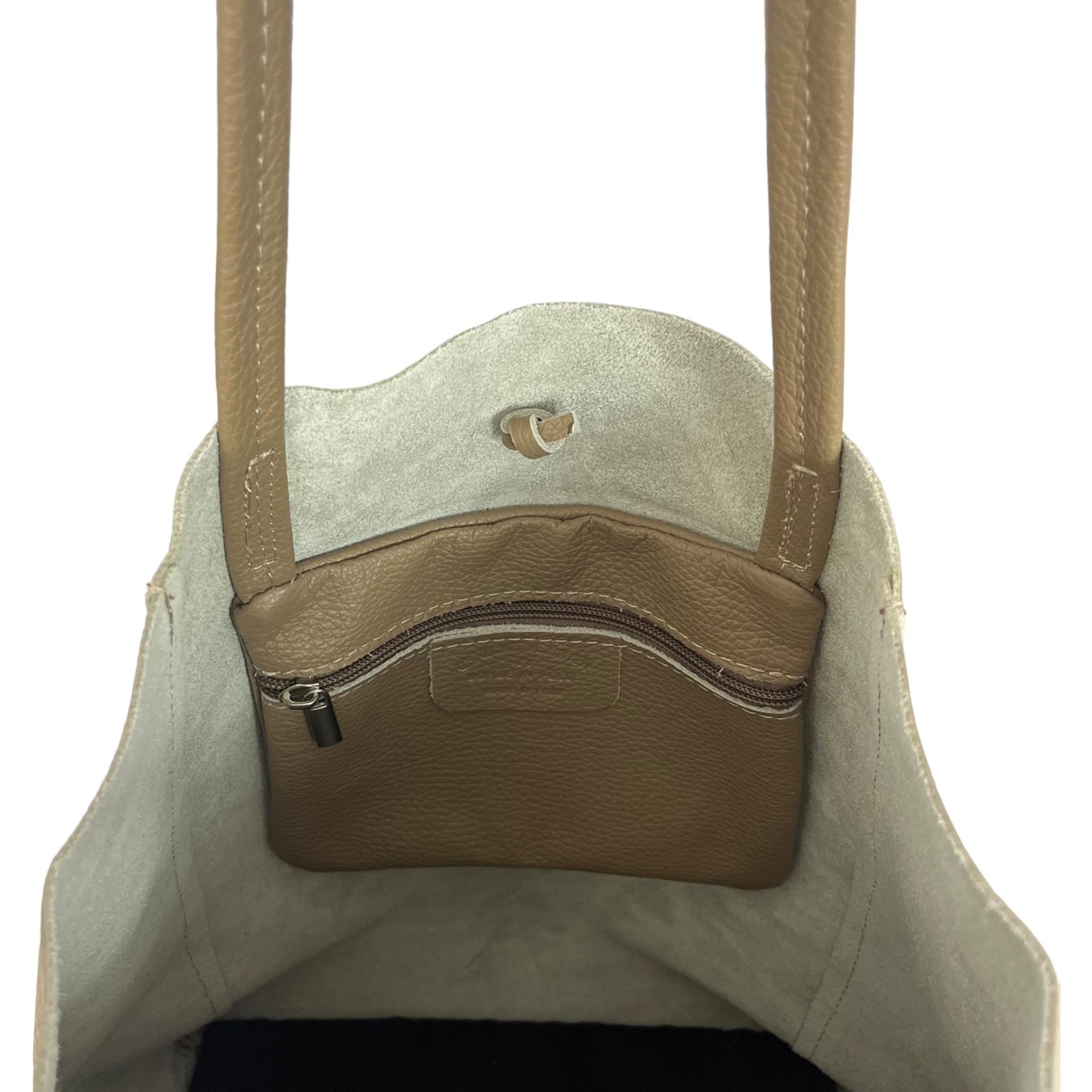 Bolso de compras Cheval Firenze Adele Taupe