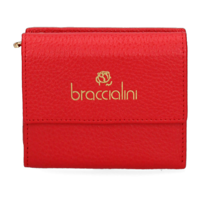 Portafoglio  da donna In Vera pelle Made in Italy 11x8,5x4 cm