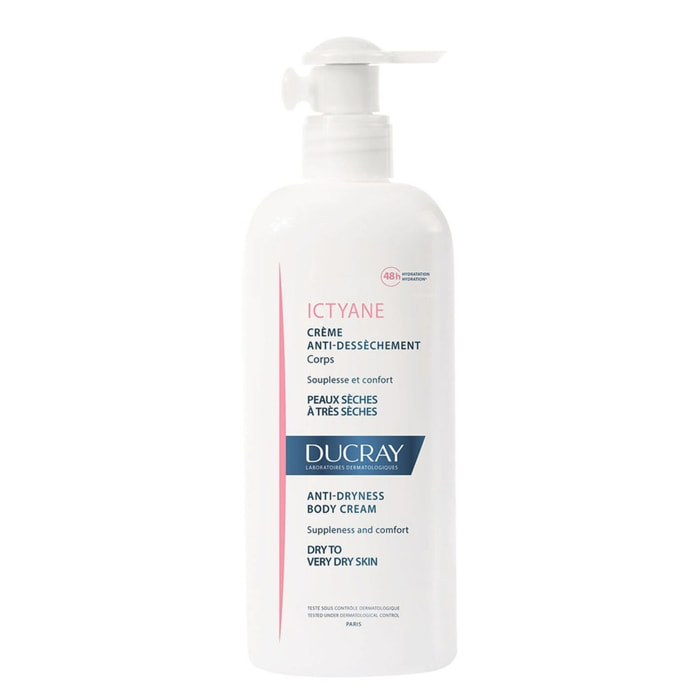 Ictyane - Crème Visage & Corps Anti-Dessèchement 400 ml