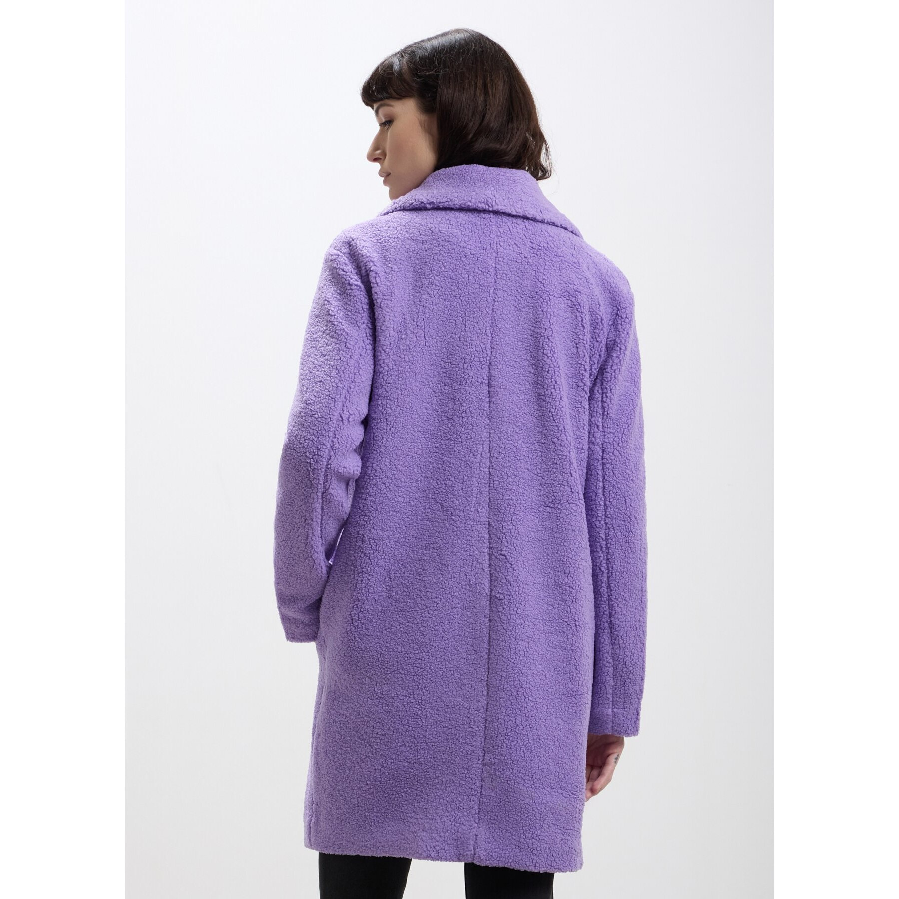 Cappotto effetto pelliccia orsetto