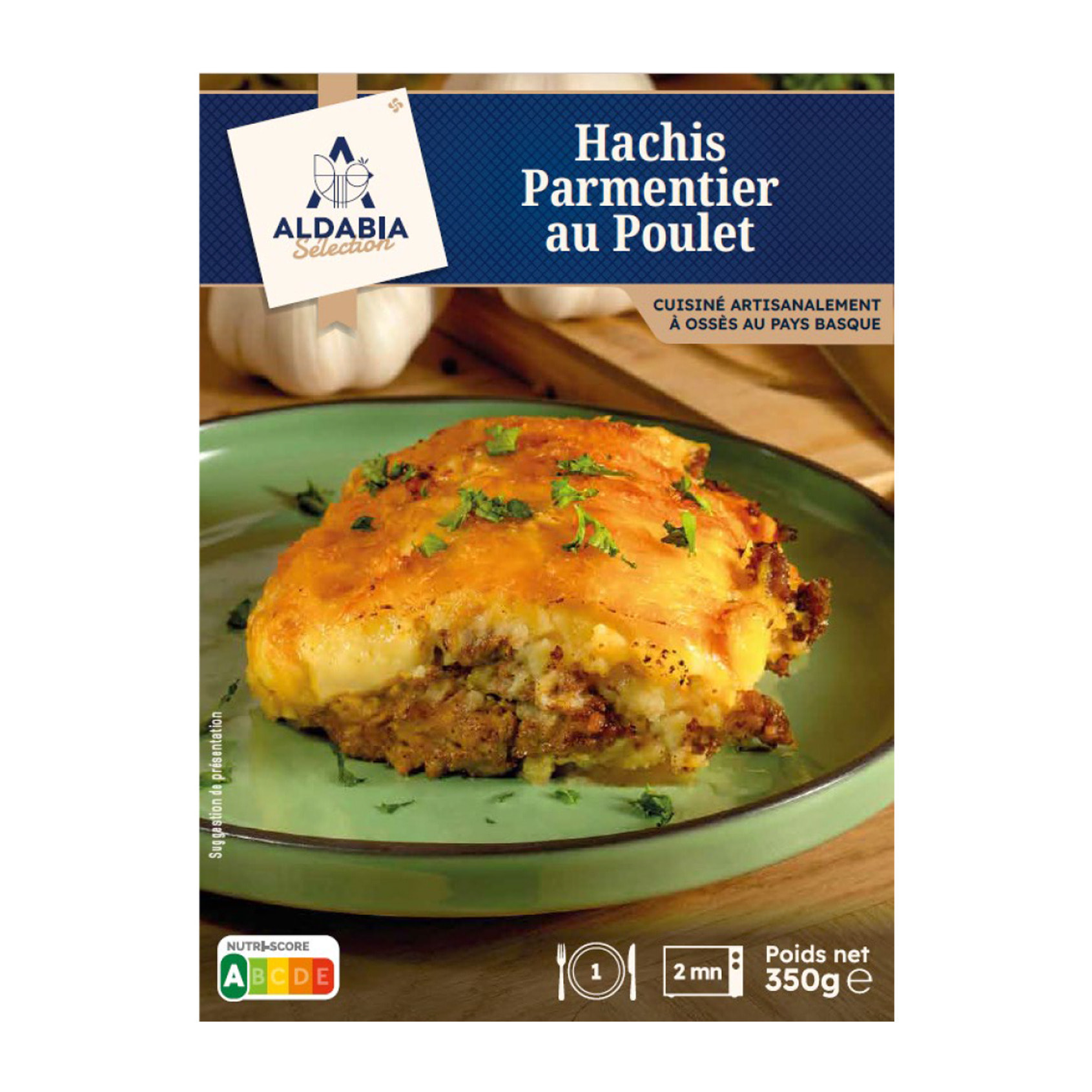Hachis Parmentier au Poulet ? 3x 350 g - France - Aldabia