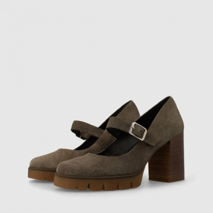 ZAPATOS DE SALÓN GRISES NUS4934