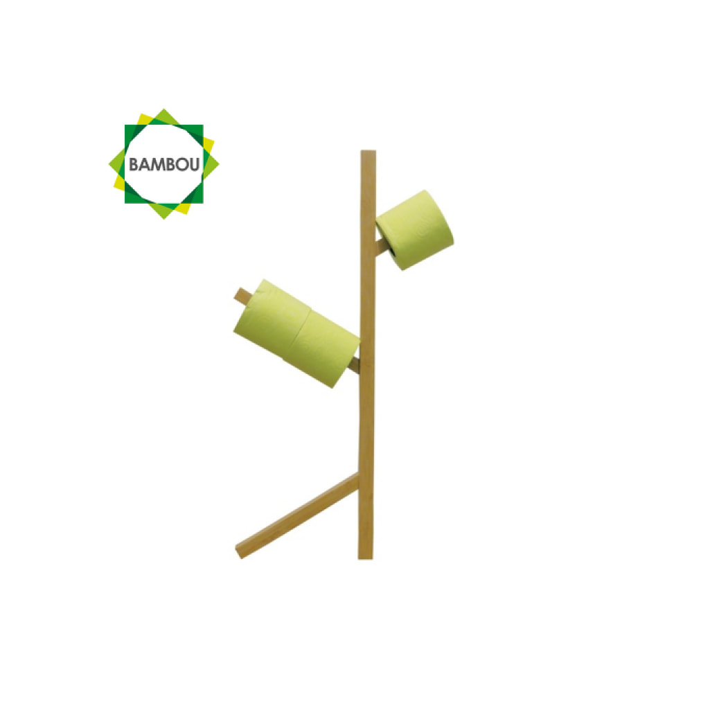 Porte rouleau papier WC en Bambou MSV