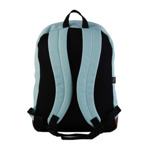 Mochila Americano Ranking Menta. Compartimento portalaptop. Interior totalmente forrado y personalizado