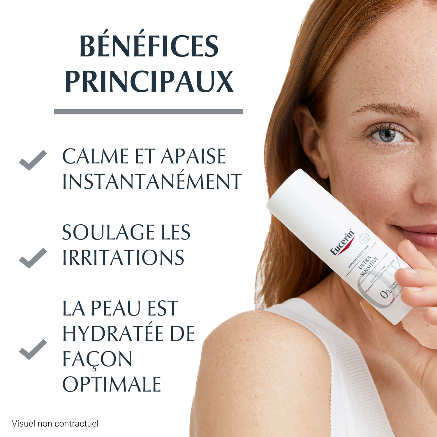 UltraSensible - Soin Calmant Nourissant Hydratant - Peaux Normales à Mixtes 50 ml