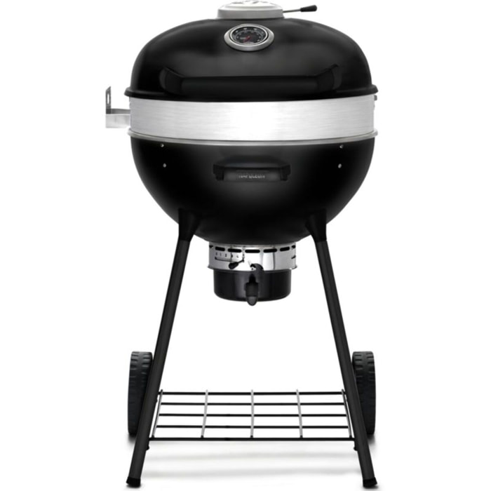 Barbecue charbon NAPOLEON Pack Kettel Pro 57cm noit mat + plancha