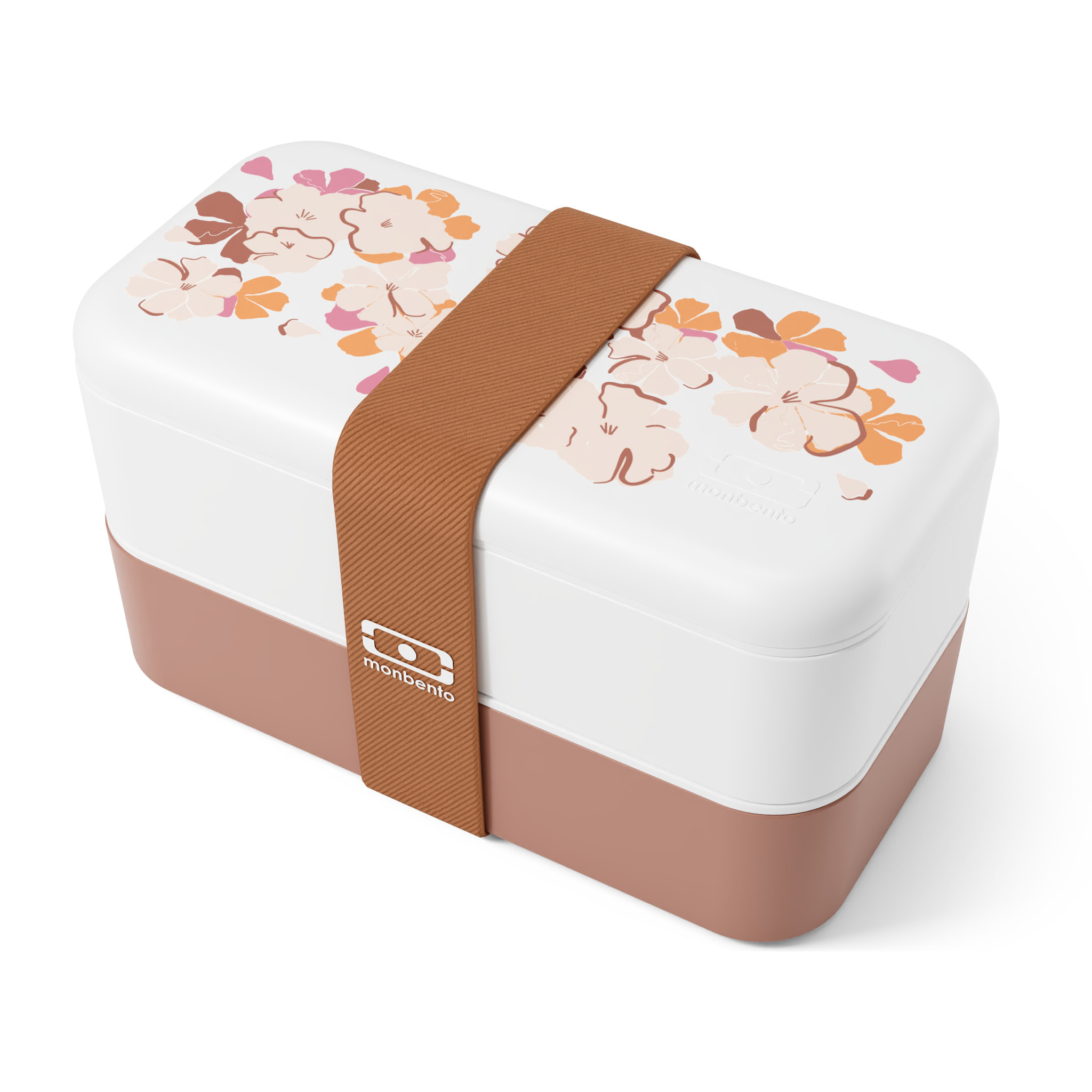 Lunch box 2 compartiments Original 1L Made in France Floral