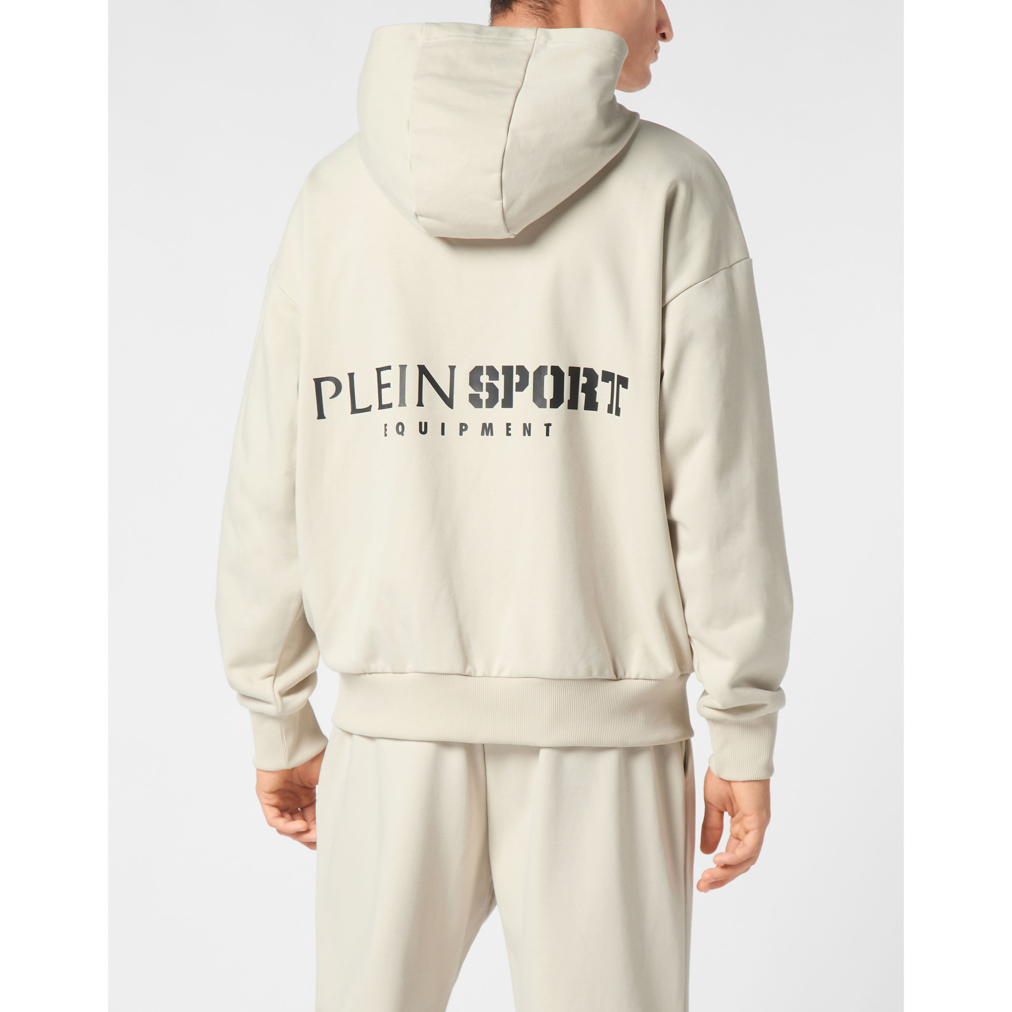 PLEIN SPORT Hooded Sweatjacket SCRATCH