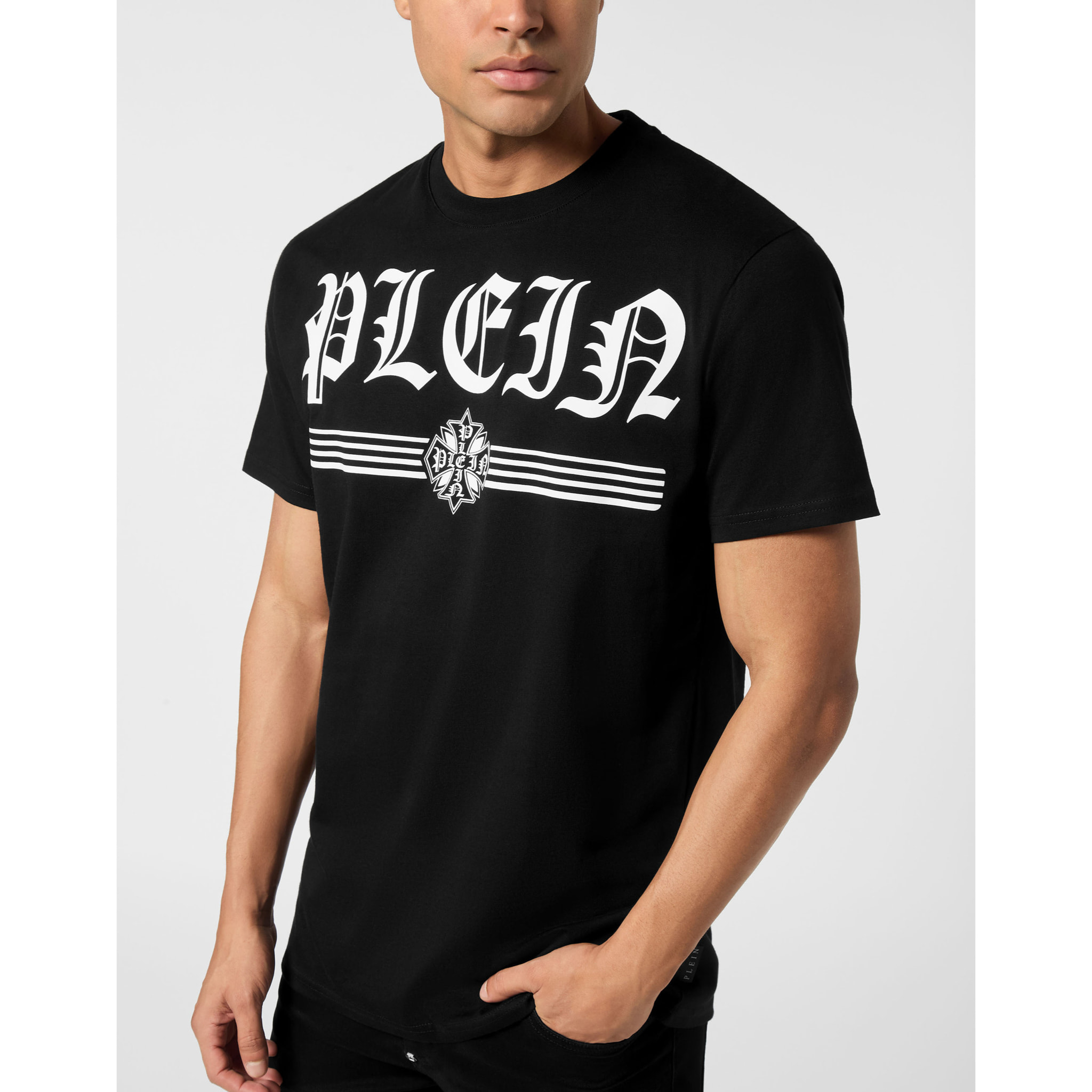 PHILIPP PLEIN Camiseta Cuello Redondo Ss GOTHIC PLEIN