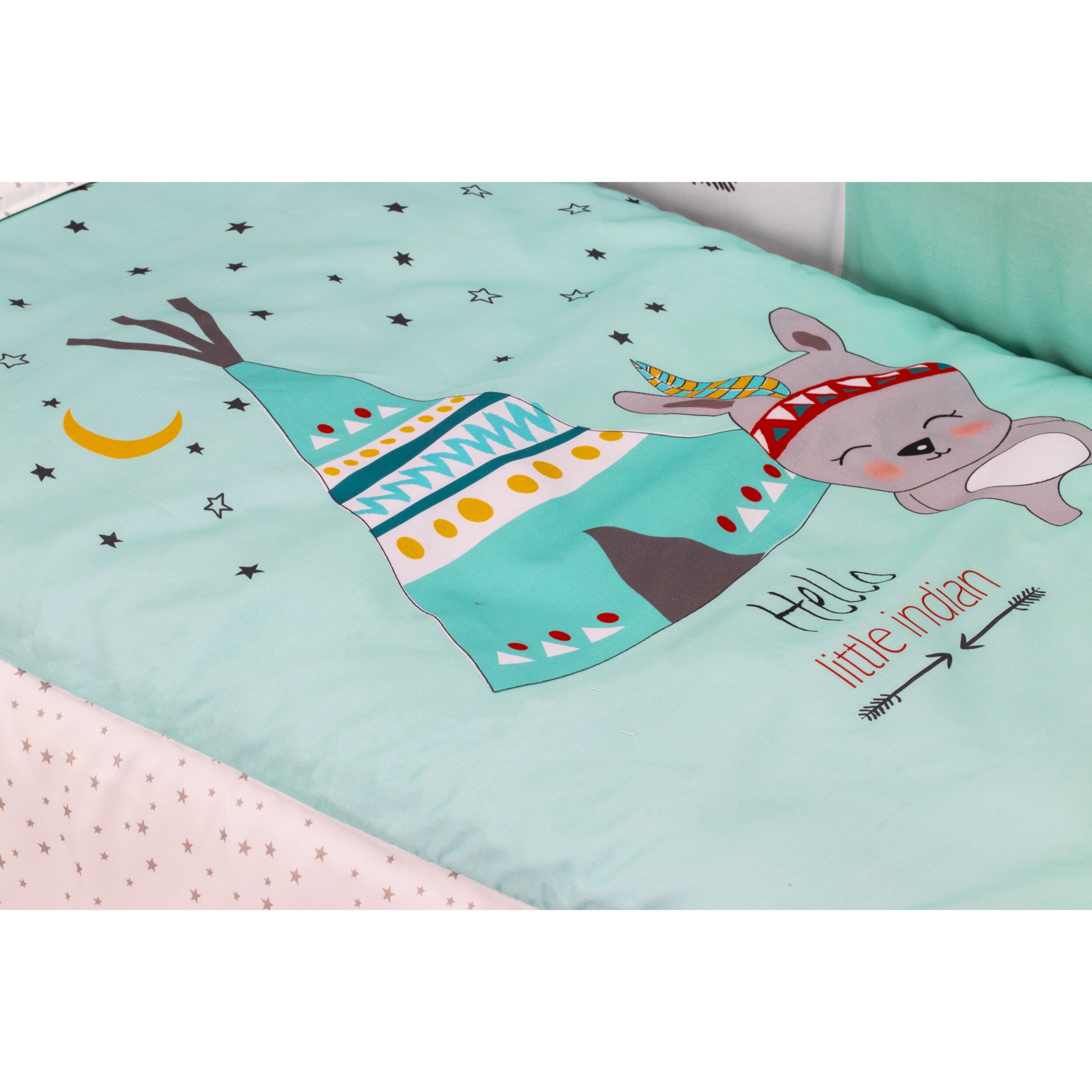 Cuna Lovely Premium con Tipi Oso