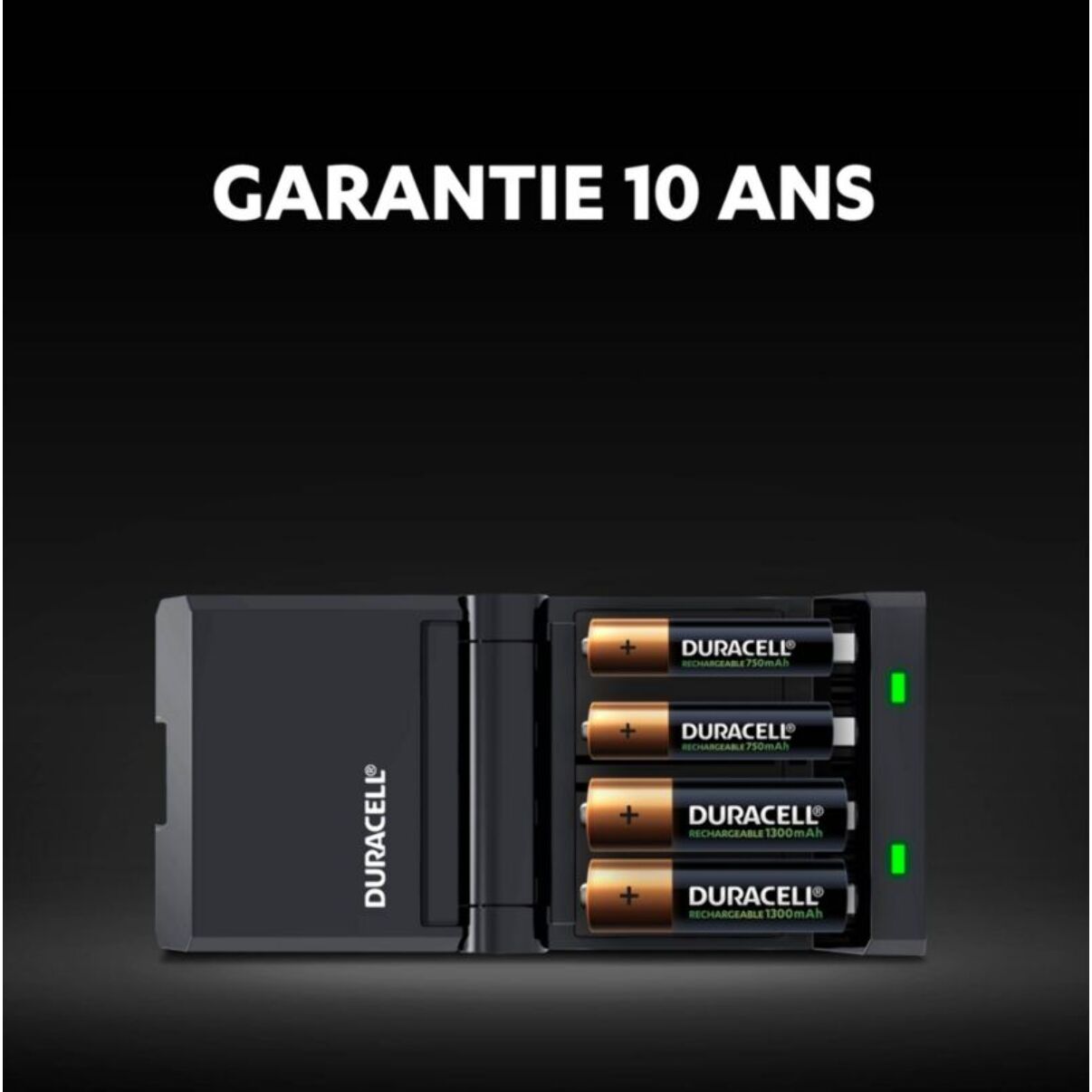 Chargeur de batterie DURACELL 15 Min CEF27 + AA/AAA x2