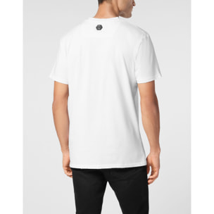 PHILIPP PLEIN Camiseta de cuello redondo y manga corta RACING