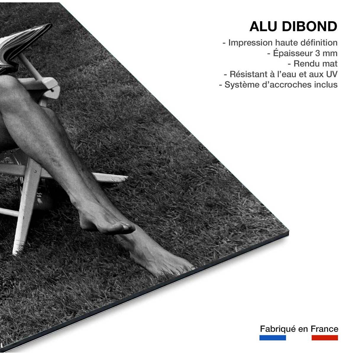 Photo célébrité Paul Newman relax Tableau alu Dibond