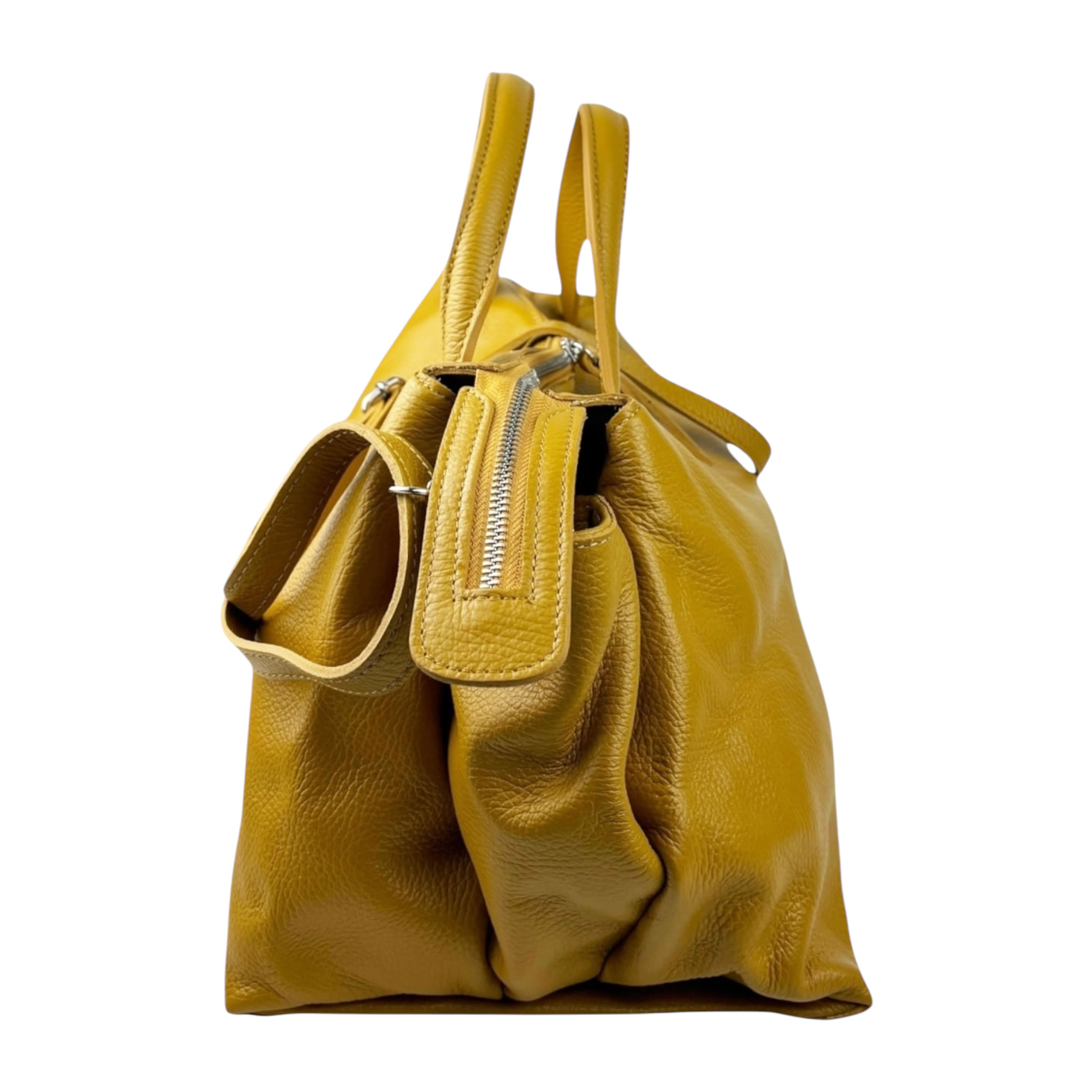 Borsa a mano Cheval Firenze Algedi Giallo Senape