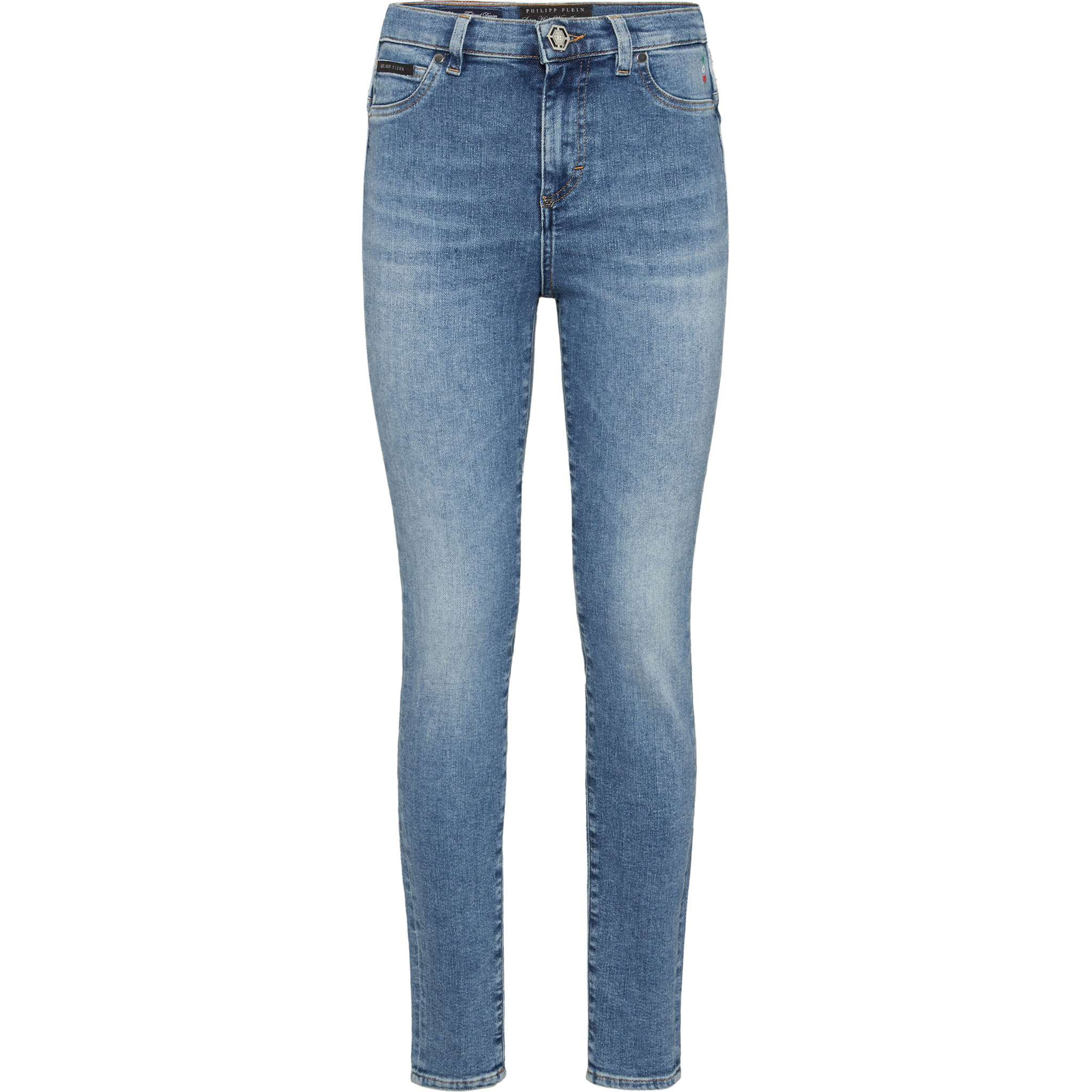 PHILIPP PLEIN Jegging de cintura alta