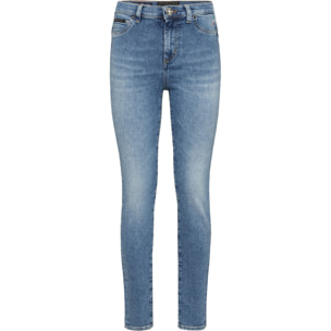 PHILIPP PLEIN Jegging de cintura alta