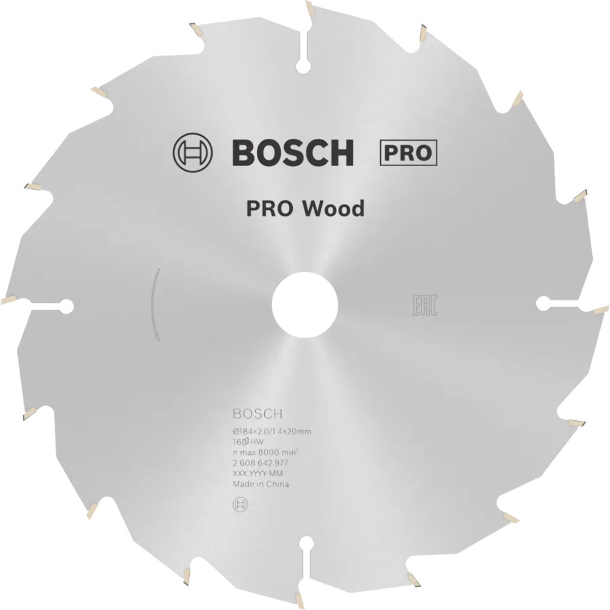 Lame de scie circulaire BOSCH Optiline Wood Ø 30mm - 190 x 30 x 2,6 mm, 24 - 2 608 640 615