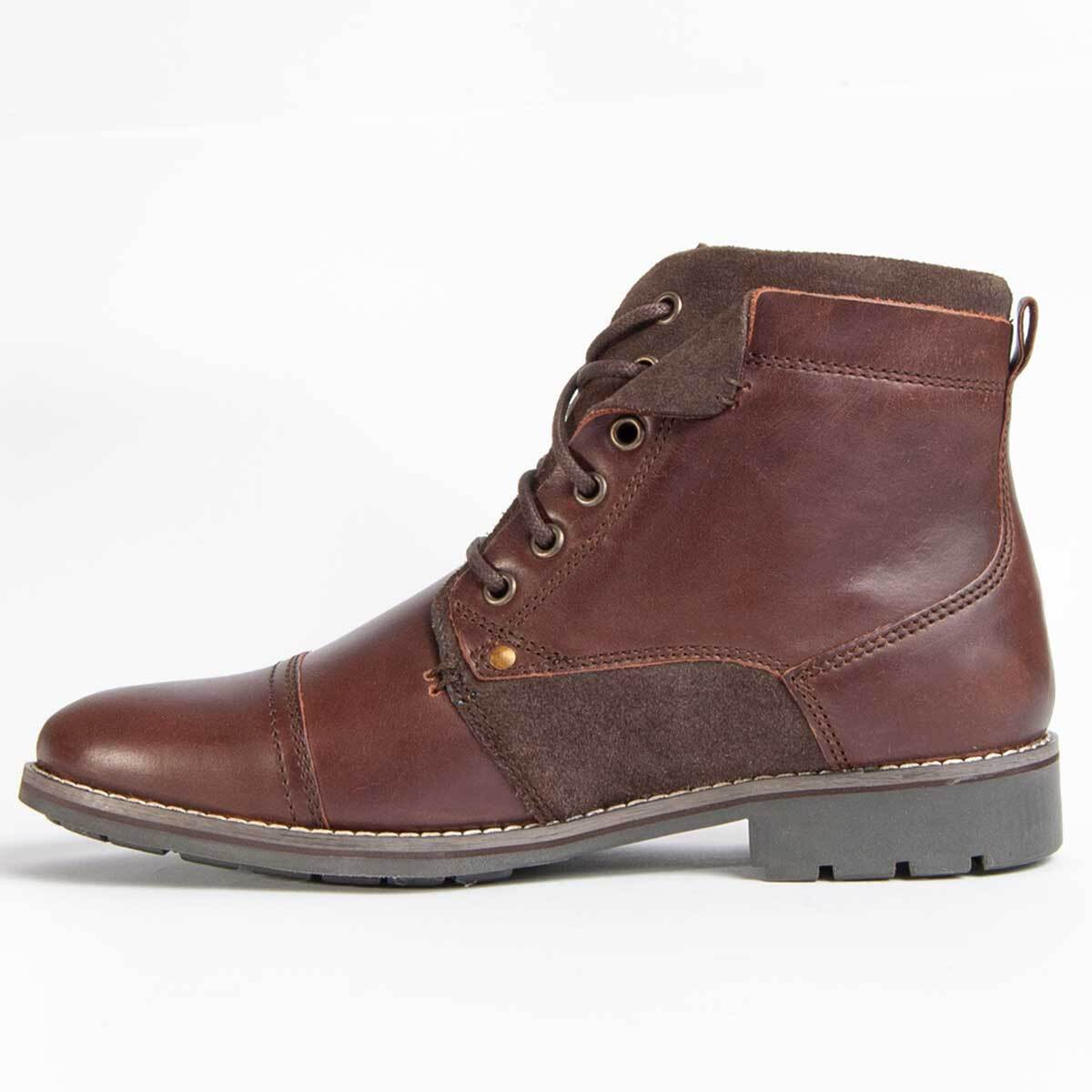 Bota De Piel - Marron