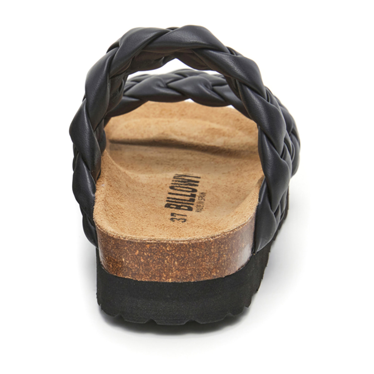 SANDALO CON ZEPPA BILLOWY NERO